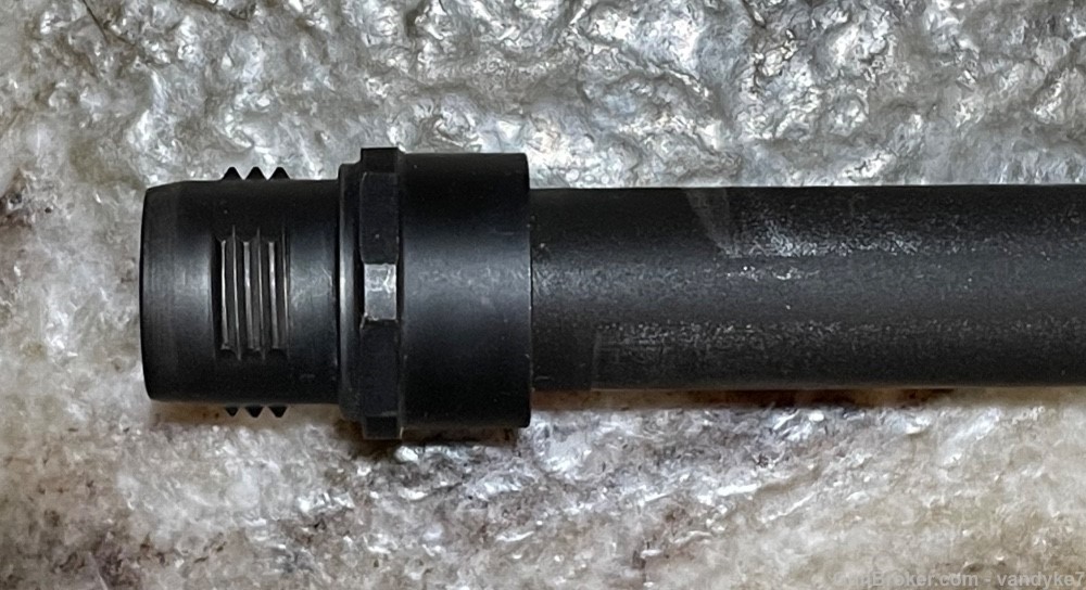 Sig Sauer P226 Threaded 9MM Barrel - 13.5X1LH w Griffin EZ-LOK Adapter-img-5