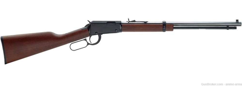 Henry Frontier Lever Action .22 S/L/LR 20" Octagon Walnut H001T-img-1