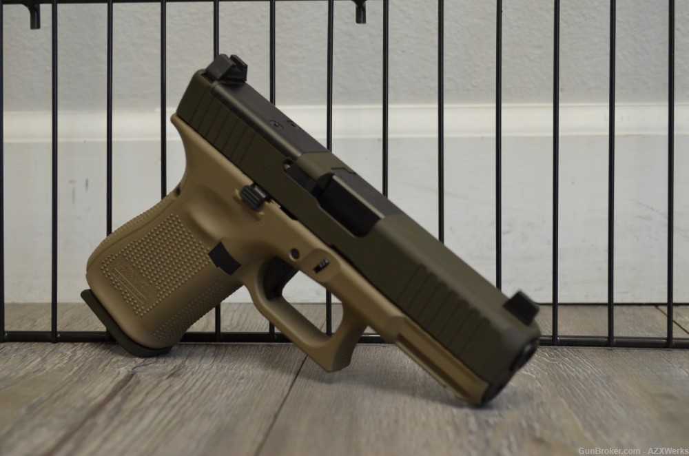 Glock 19 G5 MOS w/Ameriglo Sup Optic HT NS Agency X-Werks Magpul OD FDE-img-3