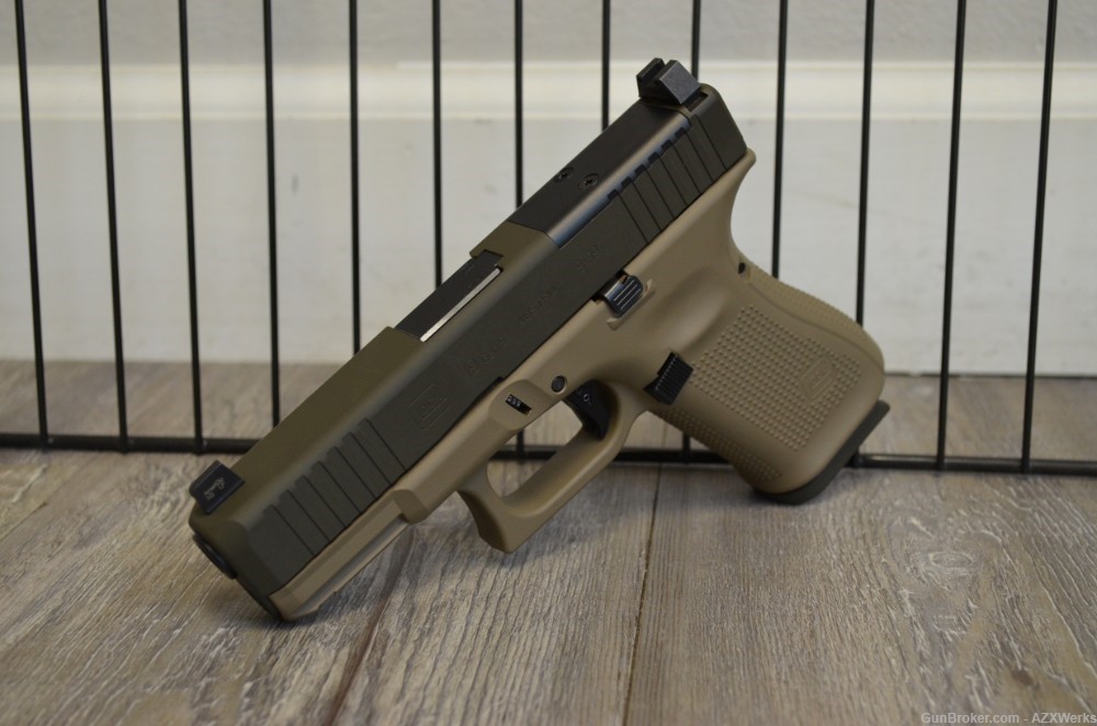 Glock 19 G5 MOS w/Ameriglo Sup Optic HT NS Agency X-Werks Magpul OD FDE-img-2