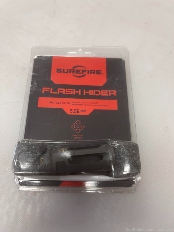 Surefire SFCT-556-1/2-28 Closed Tine Flash Hider 1/2x28 5.56 NO CC FEES-img-3