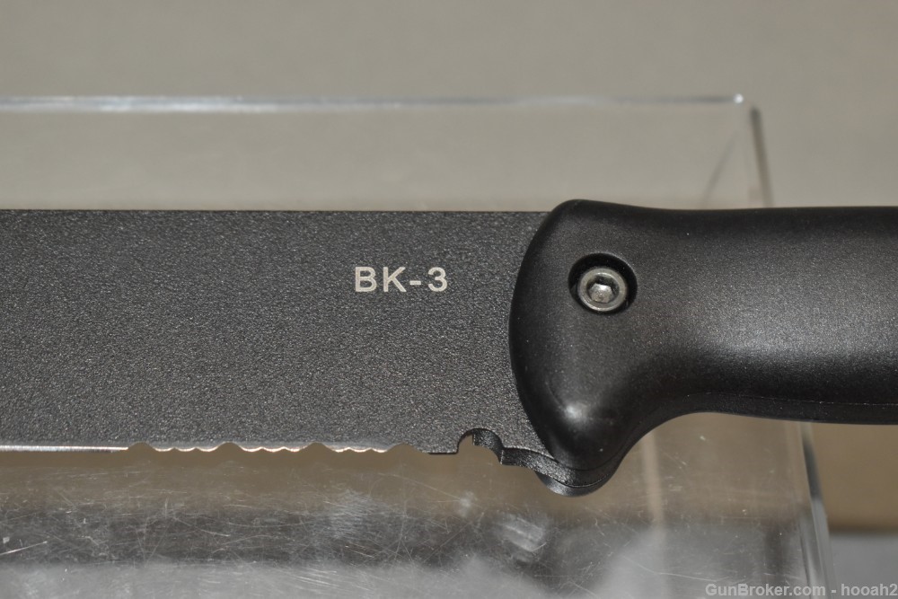 BK & KA-BAR BK-3 Becker Tac Tool 1095 Cro-Van Fixed Blade-img-10