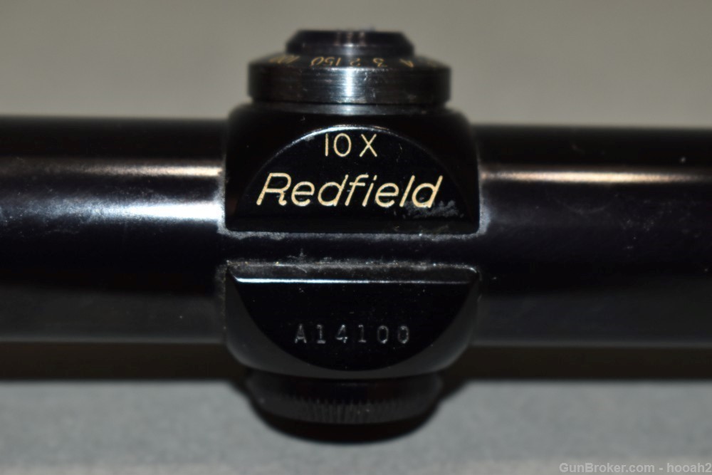Vintage Redfield 10X Fixed Power Rifle Scope Duplex W Side Parallax Adjust-img-11
