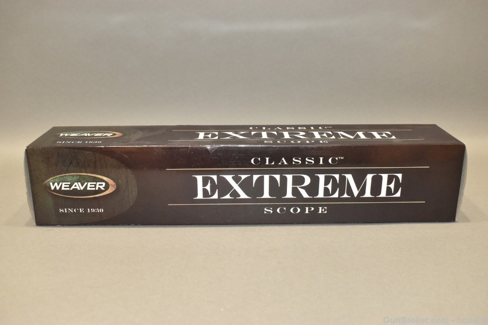 NOS Weaver Classic Extreme 2.5-10x50mm Variable Rifle Scope German #4-img-0