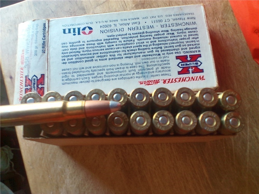 Winchester Super X 358 Winchester 200 gr. Silvertip Exp. ammo-img-2