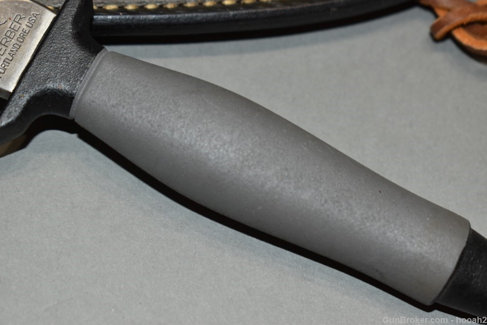 Gerber MKII MK-II Fixed Blade Knife Wasp W Sheath 1976-img-7