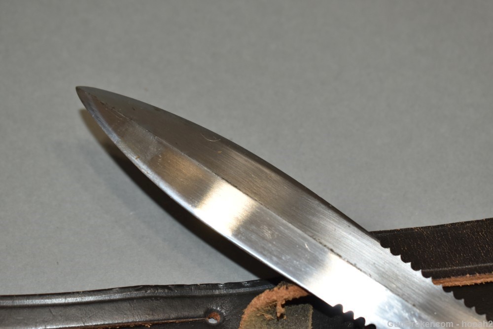 Gerber MKII MK-II Fixed Blade Knife Wasp W Sheath 1976-img-9