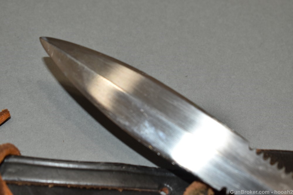 Gerber MKII MK-II Fixed Blade Knife Wasp W Sheath 1976-img-4