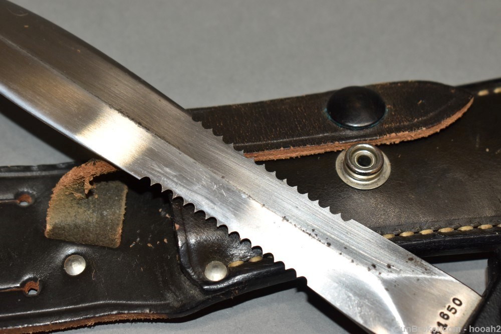 Gerber MKII MK-II Fixed Blade Knife Wasp W Sheath 1976-img-10