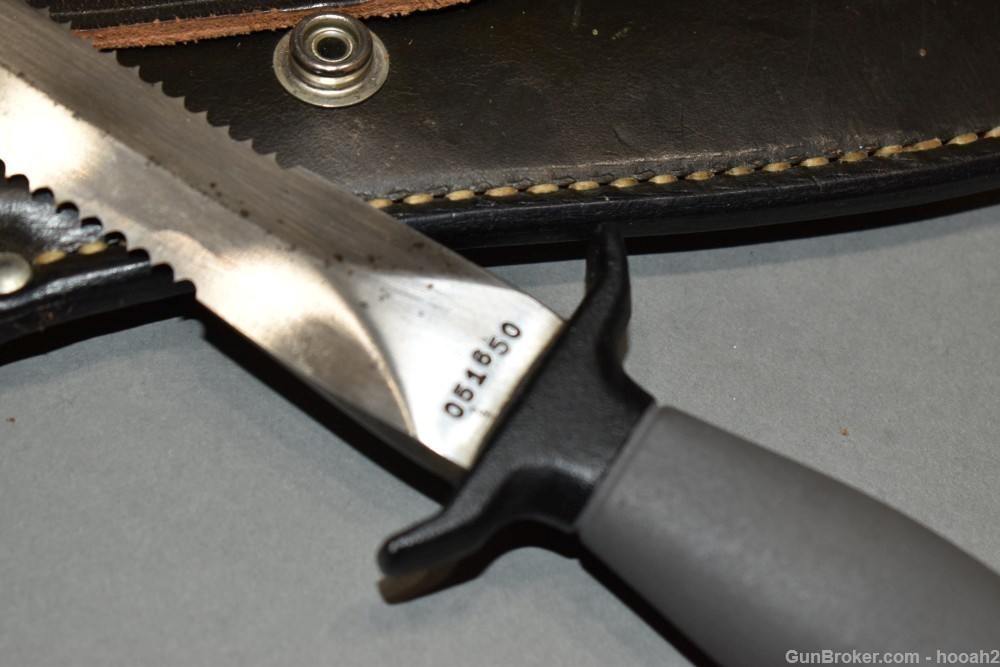 Gerber MKII MK-II Fixed Blade Knife Wasp W Sheath 1976-img-11