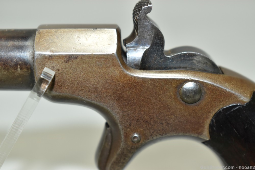 Uncommon ANTIQUE Remington-Elliot Single Shot Derringer Deringer 41 Rimfire-img-10