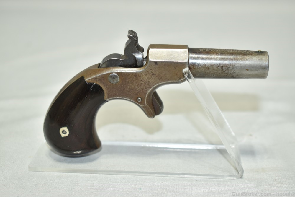 Uncommon ANTIQUE Remington-Elliot Single Shot Derringer Deringer 41 Rimfire-img-0