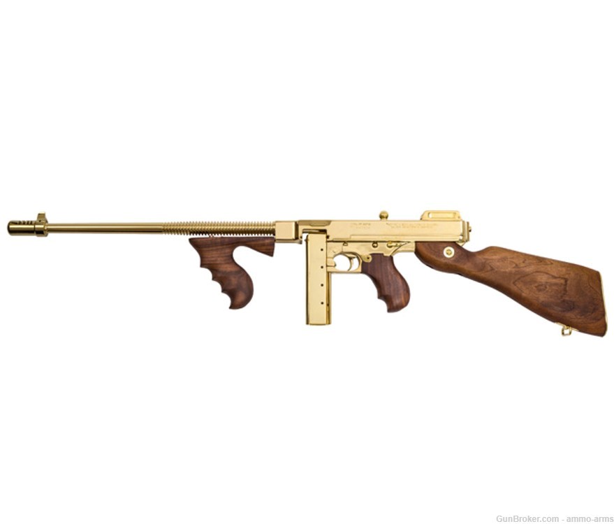 Auto Ordnance 1927A-1 Deluxe Carbine .45 ACP 16.5" Titanium Gold T150DTG-img-2