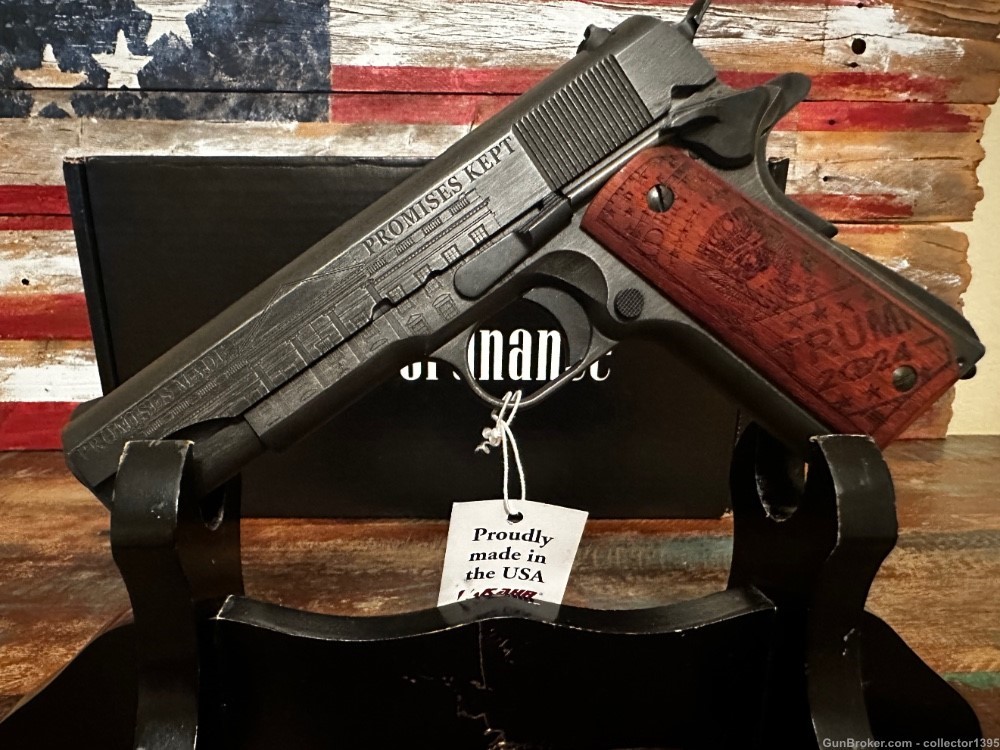 Auto-Ordnance 1911A1 Trump Save America New 2024 Limited Edition-img-0