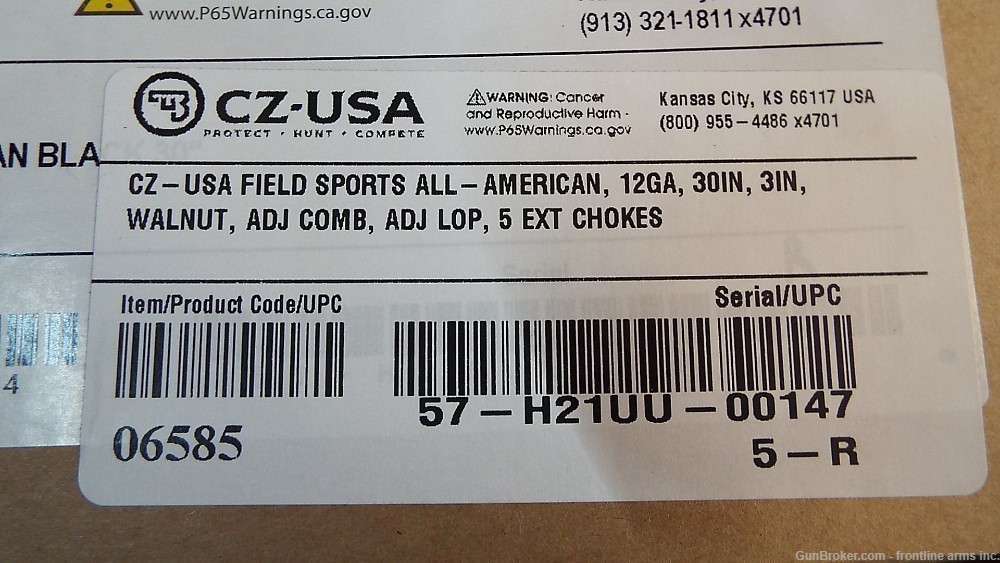 CZ-USA All American Over/Under 12g 30" 06585 (12859)-img-8