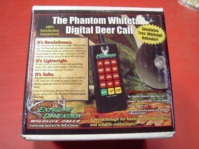 Extreme Dimension Phantom Digital Deer Call NOS-img-0