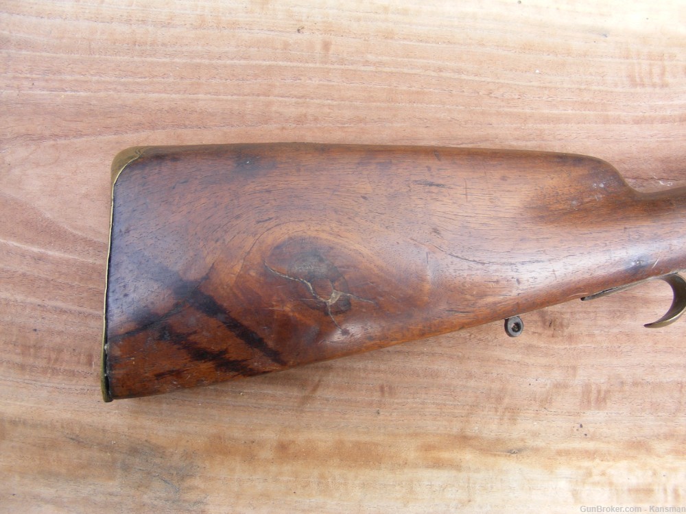 Antique Black Powder Percussion Half Stock Shotgun Musket 12 ga. -img-1
