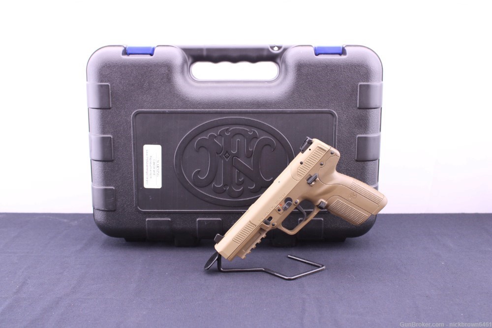 FN AMERICA FIVE SEVEN 5.7X28 FDE 3868900753 20RDS-img-0