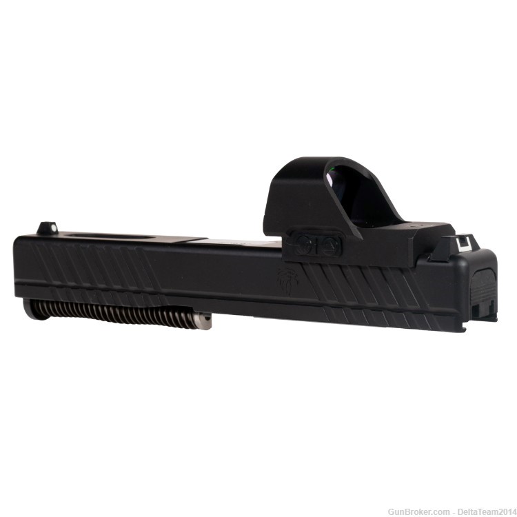 Complete RMR Pistol Slide for Glock 19 - Northtac Ronin F12 1x27mm Red Dot-img-3