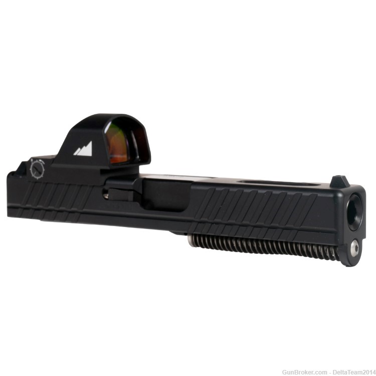 Complete RMR Pistol Slide for Glock 19 - Northtac Ronin F12 1x27mm Red Dot-img-0