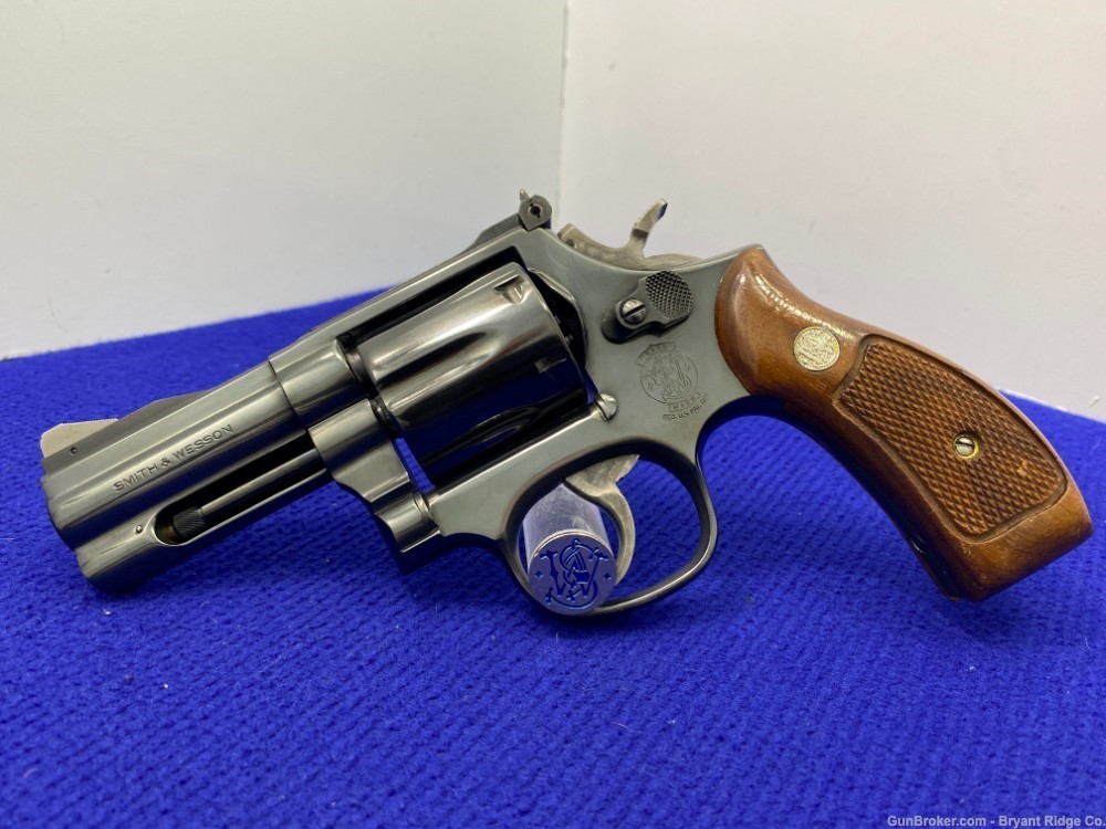 1994 Smith Wesson 586-4 .357 Mag Blue *RARE & DESIRABLE 3" BARREL EXAMPLE*-img-0