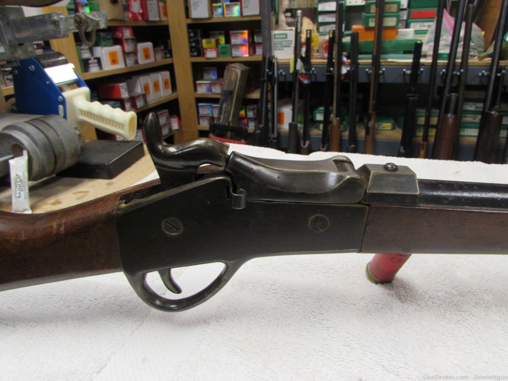 The Requarth Gun Model A Wm Read & Sons Training rifle w/ Bayonet -img-1