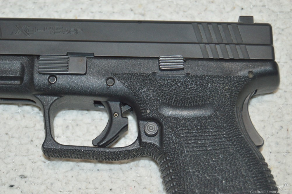 CUSTOMIZED Springfield Armory XD-45 4" Night Sights and Power River Trigger-img-6