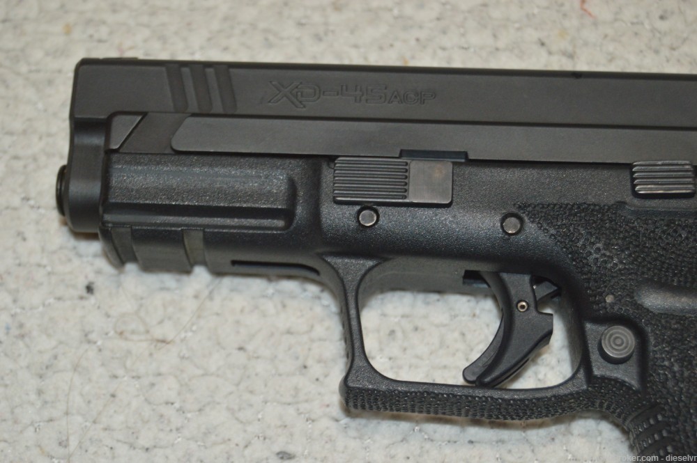 CUSTOMIZED Springfield Armory XD-45 4" Night Sights and Power River Trigger-img-7