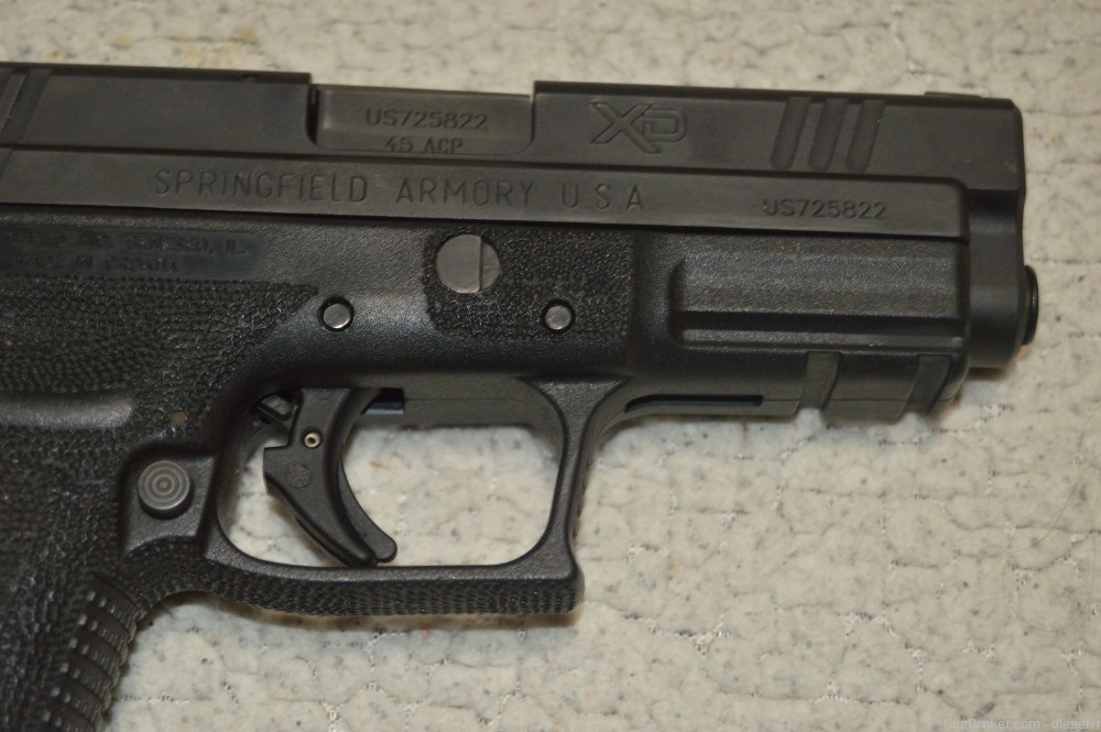 CUSTOMIZED Springfield Armory XD-45 4" Night Sights and Power River Trigger-img-4