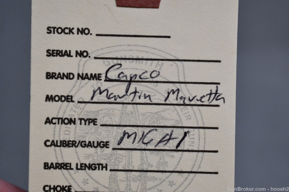 Capco Martin Martietta M16A1 Upper Receiver W Colt Bolt No Name Barrel-img-1