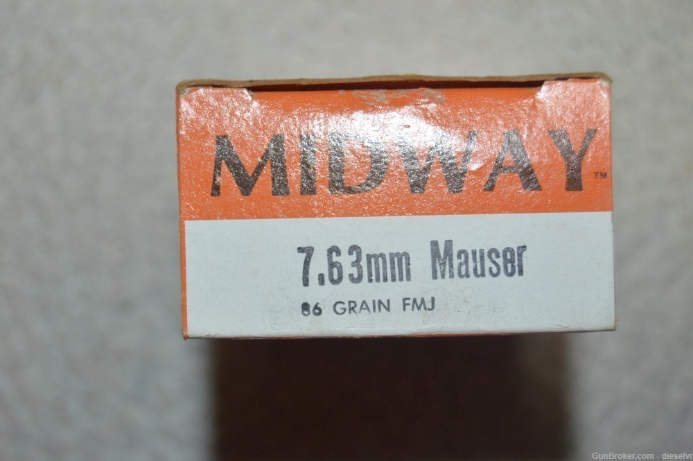 150 Rounds of Midway 30 Mauser Ammunition -img-1