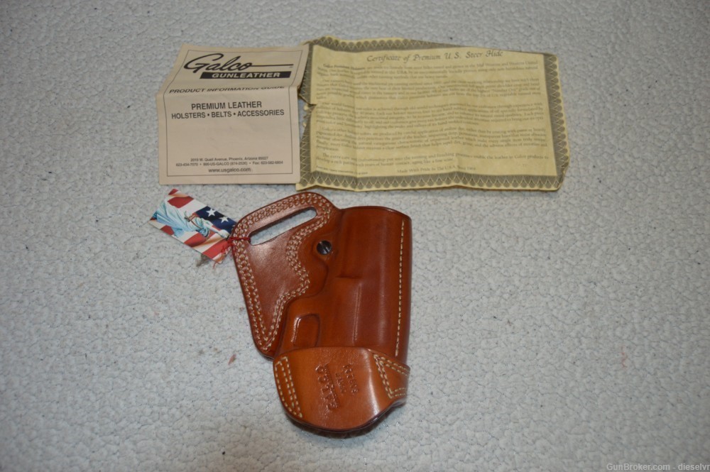 NOS Galco S.O.B. Holster Leather Glock 17 22 31-img-2