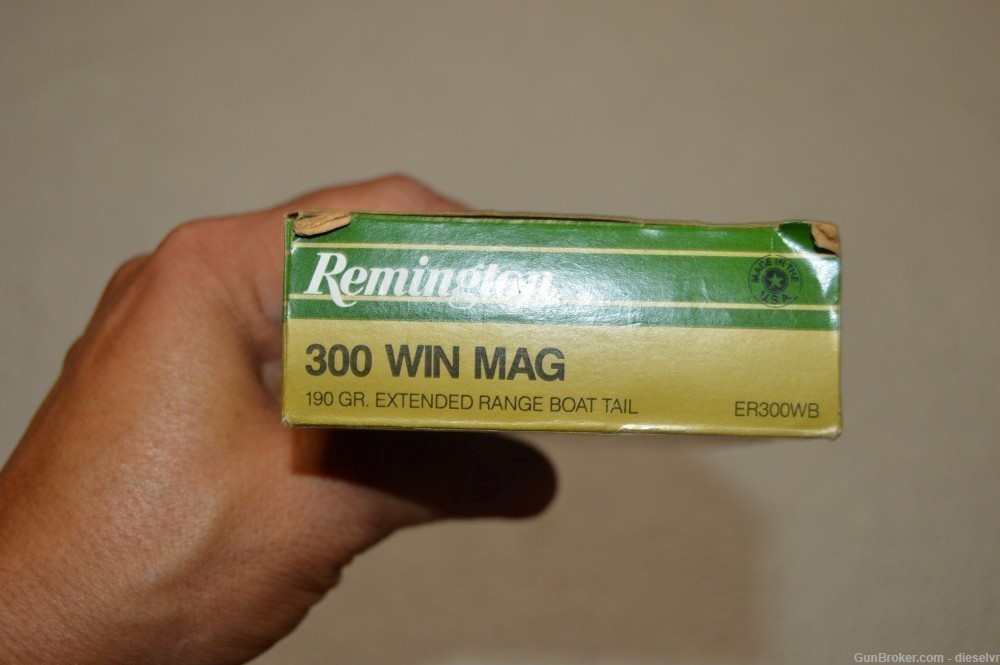 Hard To Find Remington 300 Winchester Magnum 190 Grain Extended Range Boat -img-1