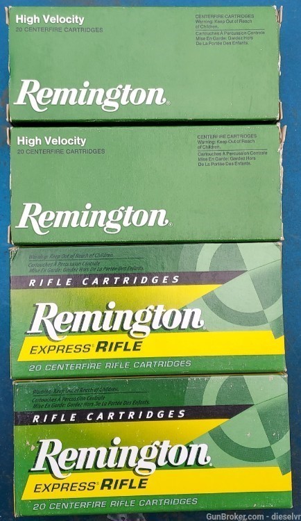 80 Rounds Remington 222 Rem. 50 Grain SP Ammunition -img-1