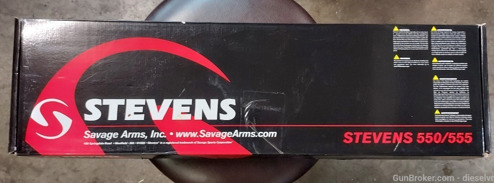 IN BOX Savage/Stevens 555 Trap 30" 12 Ga. 3" Chamber Adjustable Comb Tubes-img-24