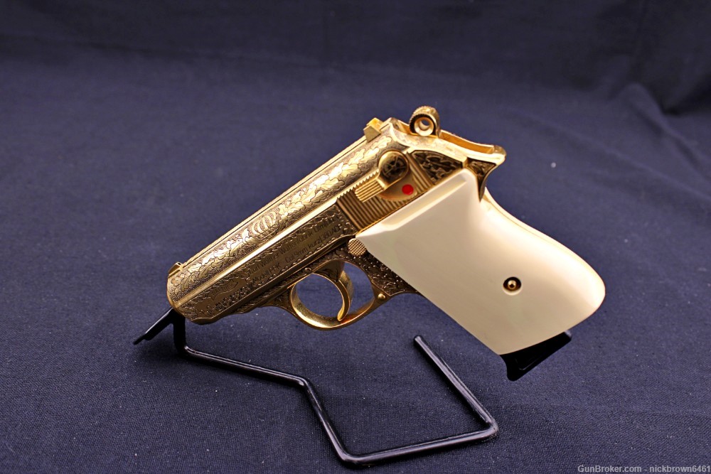 WALTHER PPK JAMES BOND MI-6 GOLD PLATED COLLECTORS EDITION 1 OF 500-img-18