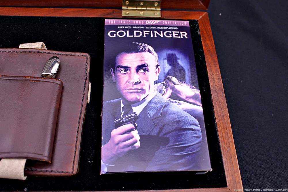 WALTHER PPK JAMES BOND MI-6 GOLD PLATED COLLECTORS EDITION 1 OF 500-img-6