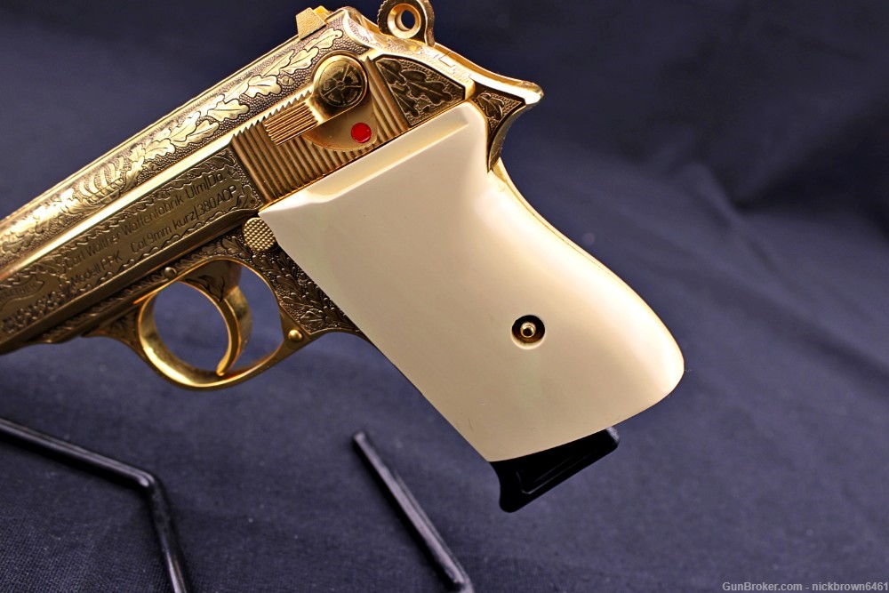 WALTHER PPK JAMES BOND MI-6 GOLD PLATED COLLECTORS EDITION 1 OF 500-img-19