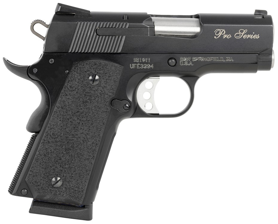 Smith and Wesson SW1911 Pro Series, Sub Compact, Performance Center, 45ACP,-img-0