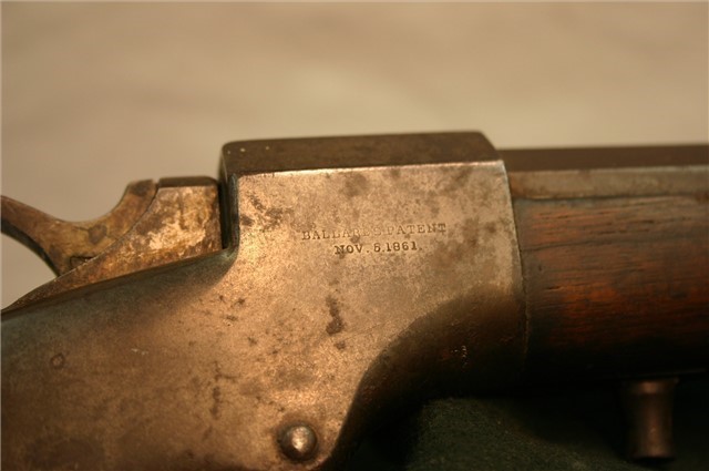 Ballard Sporting Rifle .32 Rim fire RARE 1861, Civil War Rifle-img-16