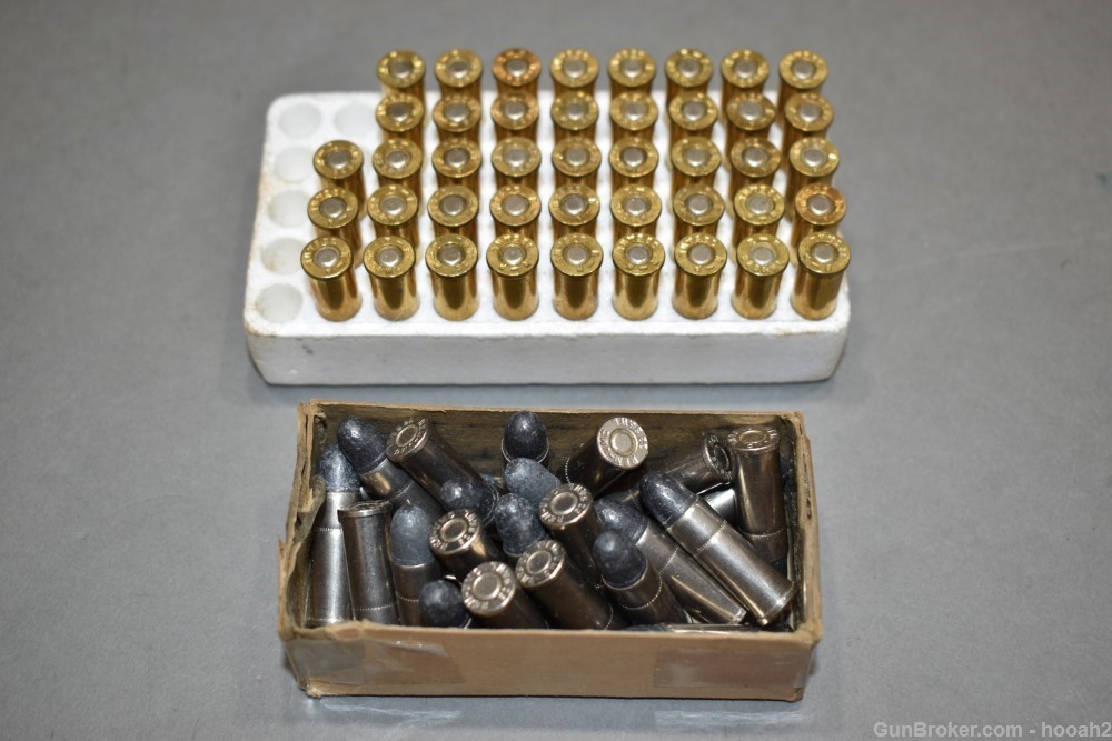 2 Boxes 118 Rds Vintage 32 Smith Wesson Long S&W L Ammunition -img-9
