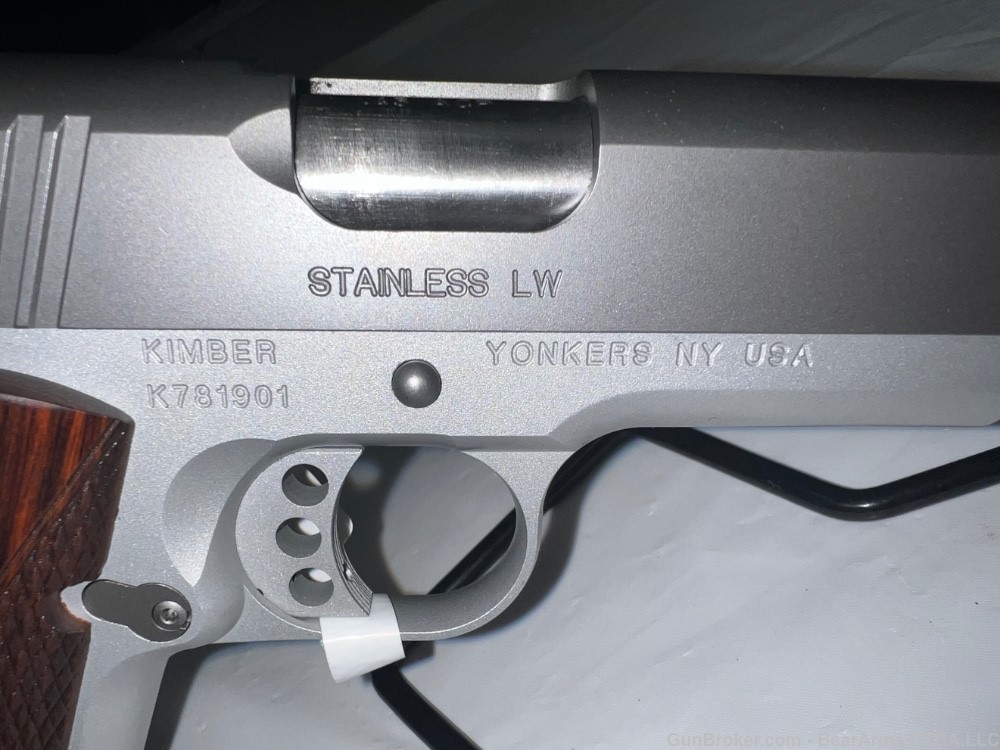 Kimber Stainless LW 45ACP 5" Pistol-img-16
