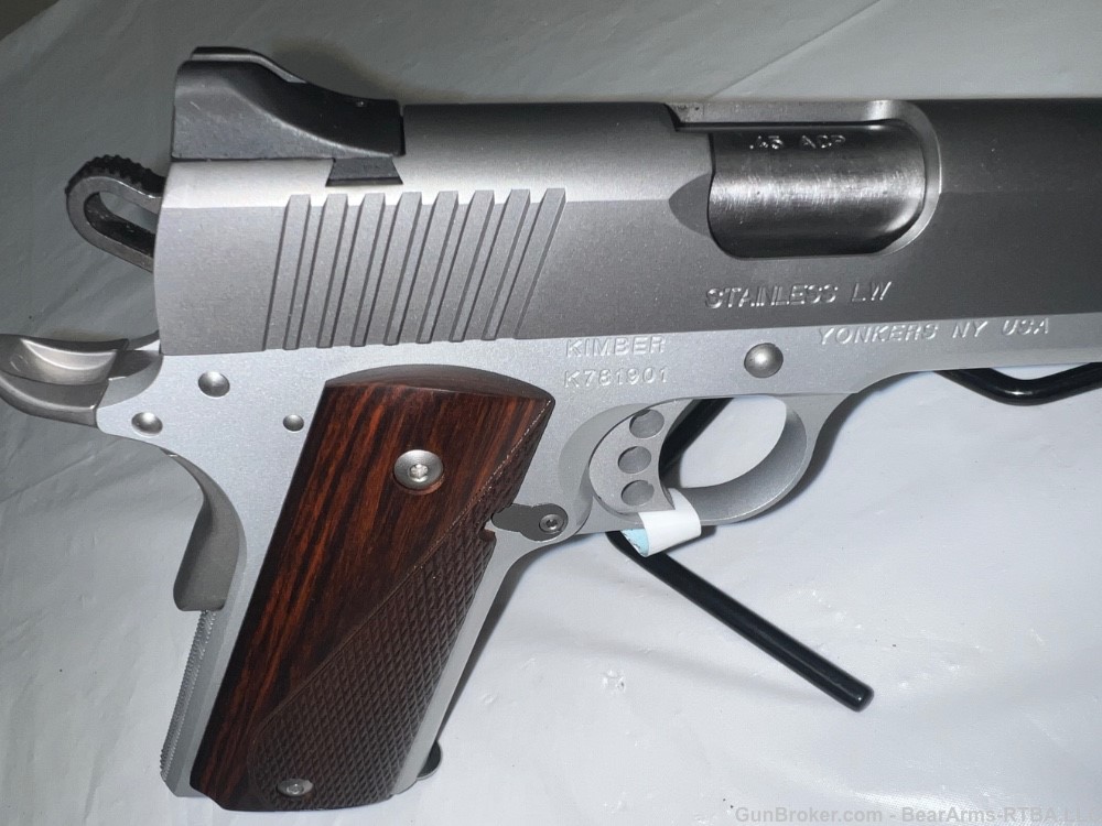 Kimber Stainless LW 45ACP 5" Pistol-img-13
