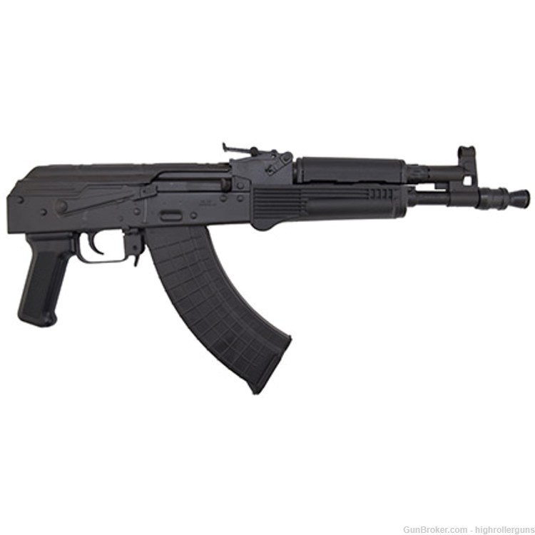 NEW PIONEER ARMS HELLPUP AKM-47 7.62X39MM PISTOL 4X30RD BLACK -AK0031-img-0
