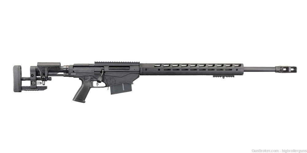 NEW Ruger Precision 300 WIN Bolt Action Rifle, Black - 18081-img-0