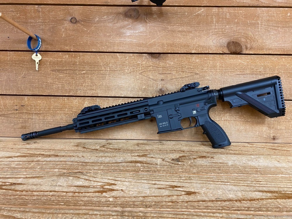 HK HK416 RIFLE .22LR 16.1" BBL 20RD M-LOK BLACK NIB-img-1