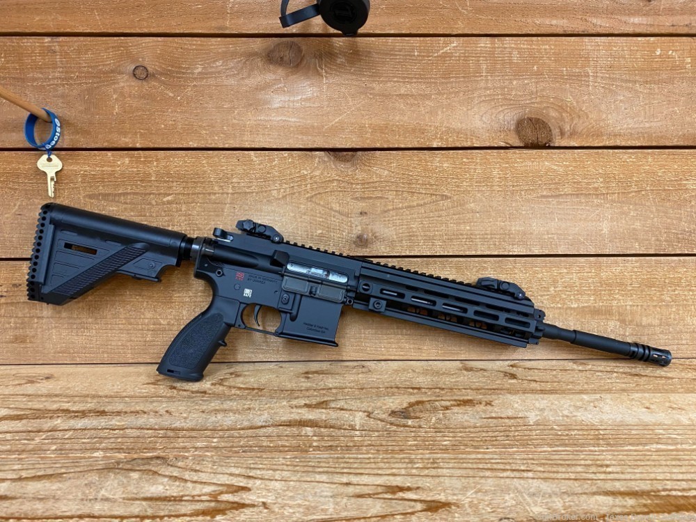 HK HK416 RIFLE .22LR 16.1" BBL 20RD M-LOK BLACK NIB-img-0