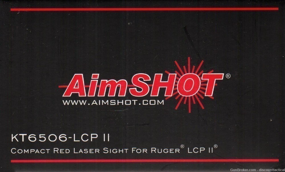 Aimshot KT6506LCPII Laser Sight Red Laser - fits Ruger LCP II-img-3