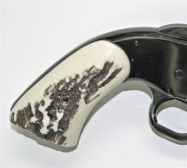 Smith & Wesson Schofield Stag-Like Grips-img-1