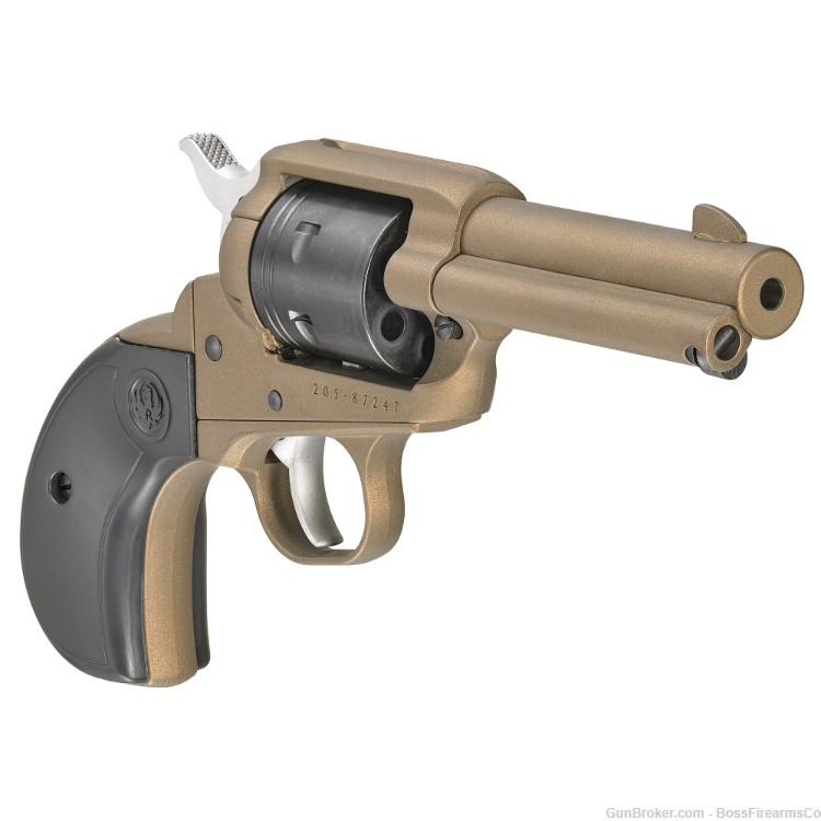 Ruger Wrangler .22 LR Single Action Revolver 3.75" Birdhead Bronze 02017-img-0